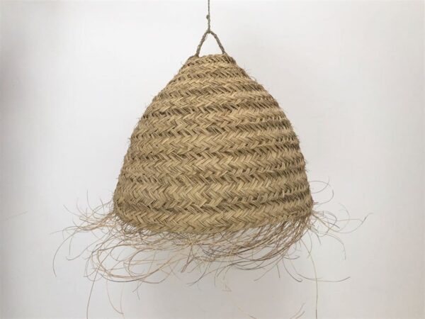 Suspension en fibre d’alfa – Demi-boule