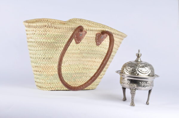 panier en doum palmier