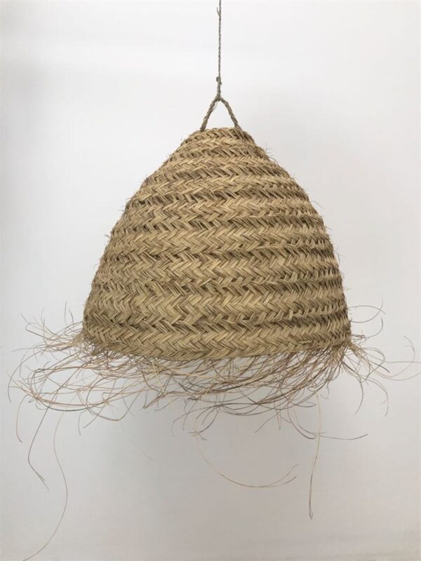 Suspension en fibre d’alfa – Demi-boule