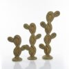 🌵 Décoration cactus en paille tressée à la main – Coopérative Ibdaa Yadi