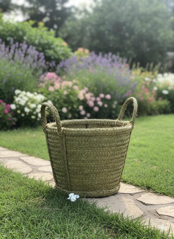 🧺 AVY – Lot de 3 Paniers en Jonc Naturel