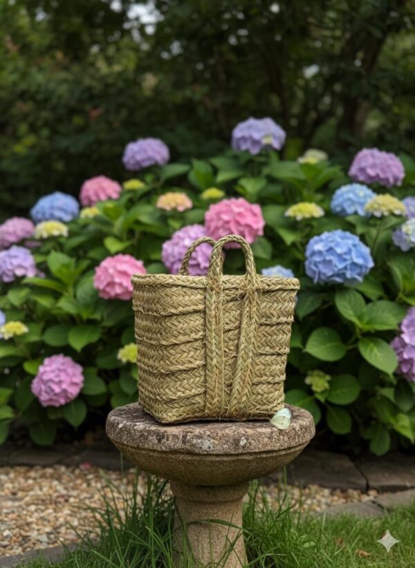 🧺 AVY – Lot de 3 Paniers en Jonc Naturel