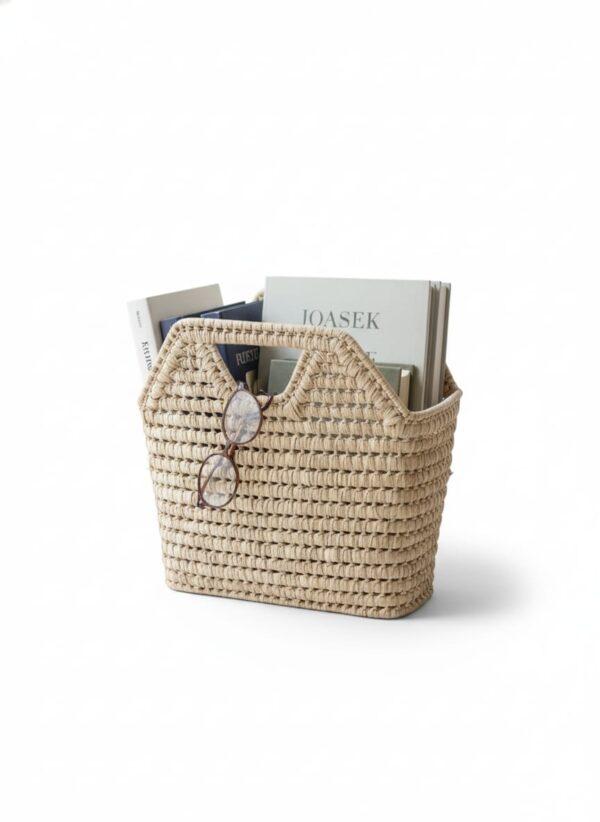🧺 Porte-revues en osier