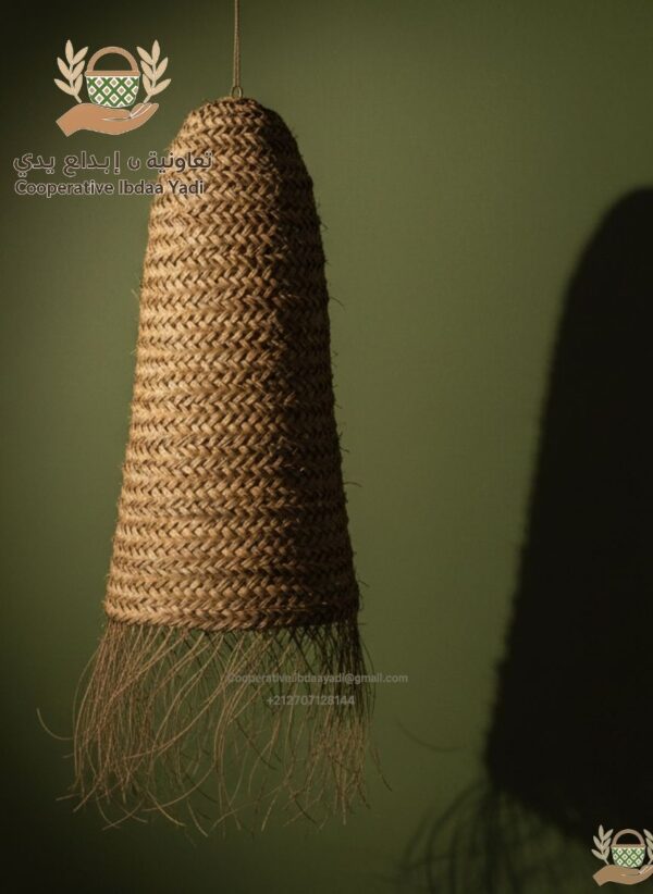 Suspension en fibre d’alfa – Modèle Tube