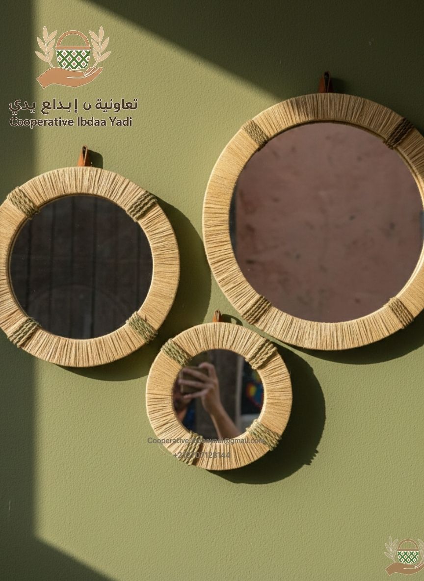 Handmade decorative mirror from Morocco  
